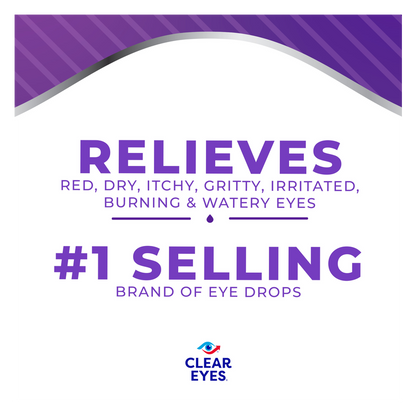 Clear Eyes Complete 7 Symptom Relief Eye Drops 0.5oz
