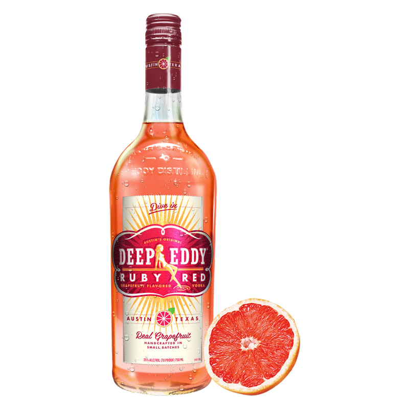 Deep Eddy Ruby Red Grapefruit Flavored Vodka
