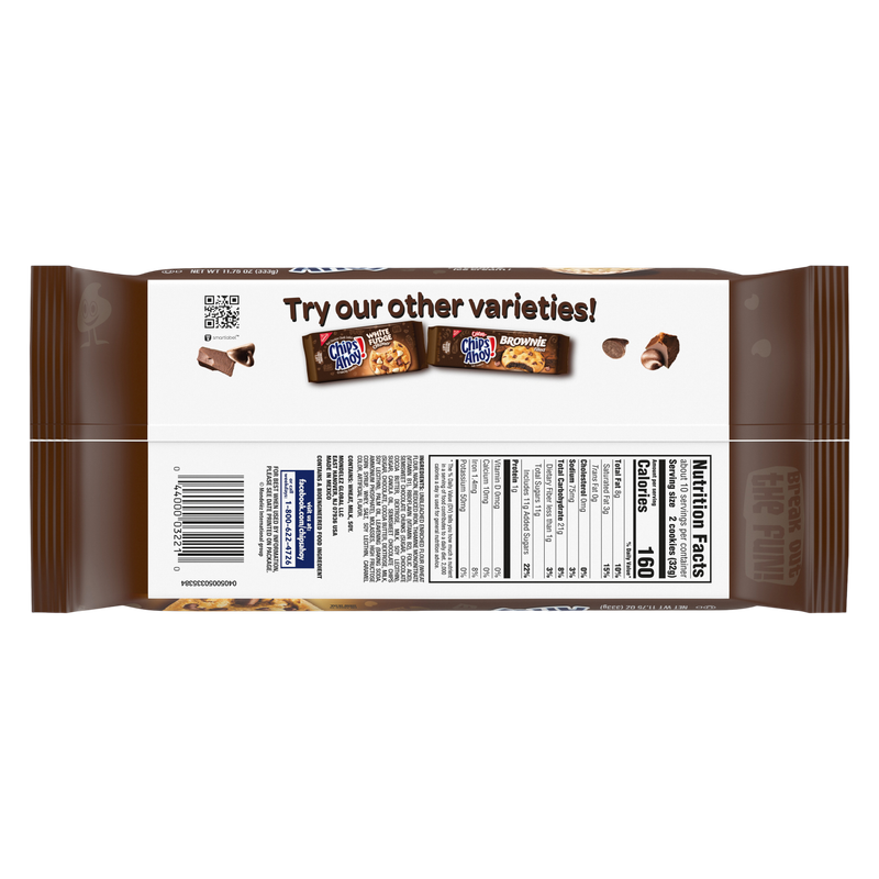 Chips Ahoy! Chunky Chocolate Chip Cookies 11.75oz