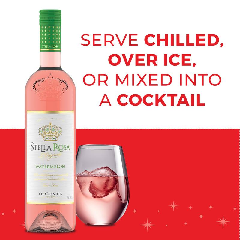 Stella Rosa Watermelon Semi-Sweet Rose Wine 750 ml
