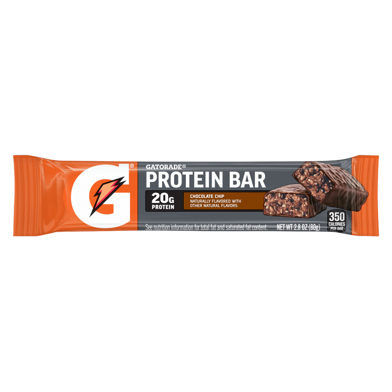 Gatorade Protein Bar, Chocolate Chip, 2.8 oz