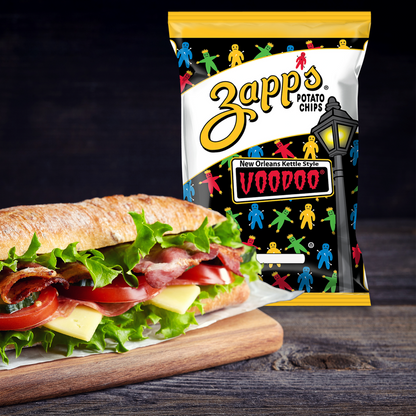 Zapp's Voodoo Kettle Potato Chips 8oz