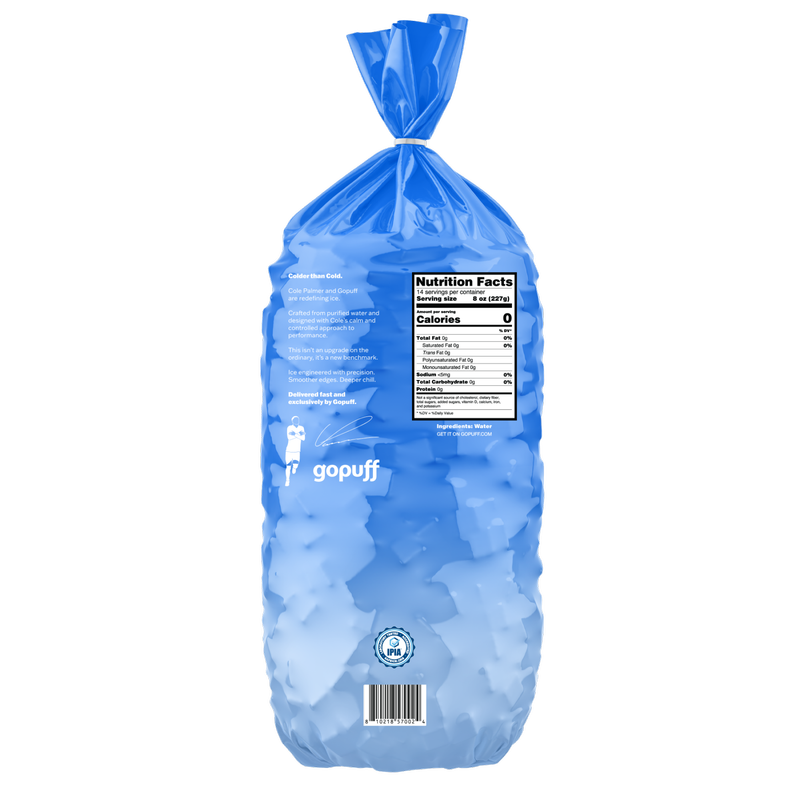 Traditional Ice Cubes 5lb Bag, COLE'D