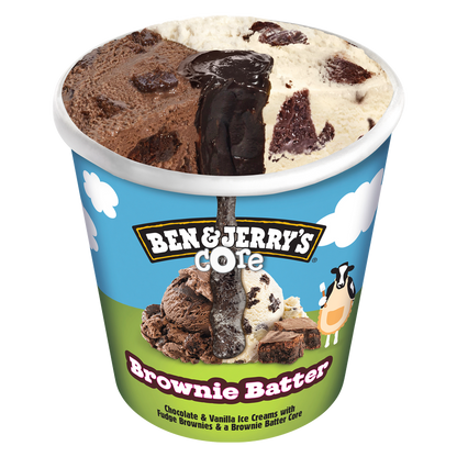 Ben & Jerry's Brownie Batter Core Ice Cream Pint