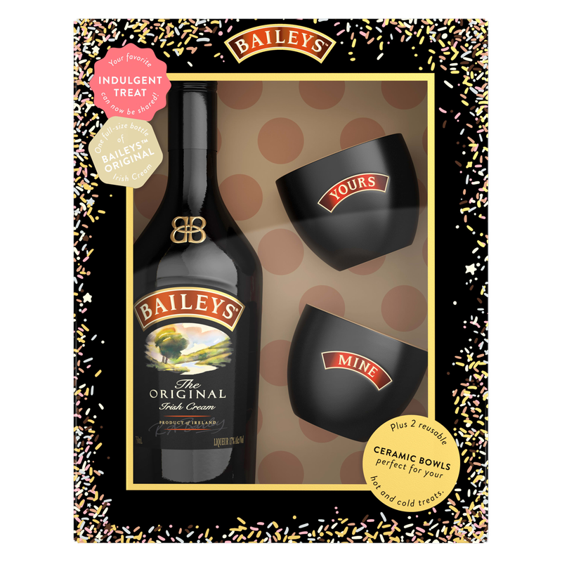 Baileys Original Irish Cream Liqueur, 750 mL Bottle with a Branded Glass Mug
