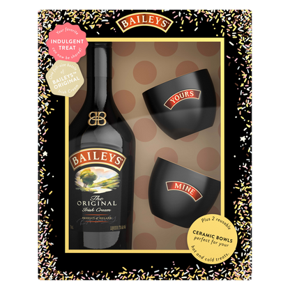 Baileys Original Irish Cream Liqueur, 750 mL Bottle with a Branded Glass Mug