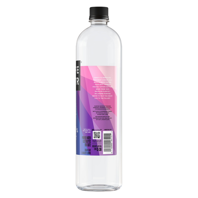 LIFEWTR Purified Water 1L Btl - Life Wtr – BevMo!