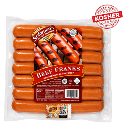 Solomons Beef Franks -12oz