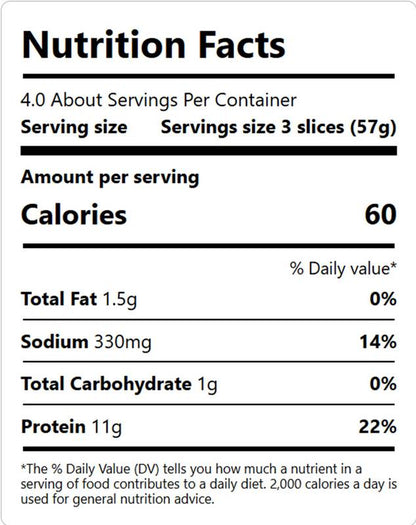 Tirat Zvi Thinnies Oven Roasted Turkey Slices - 6.5oz