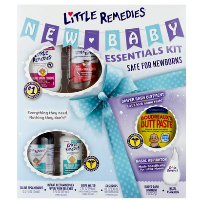Little Remedies New Baby Essentials 6 Piece Kit