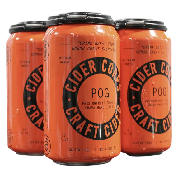 Cider Corps POG 4pk 12oz Can