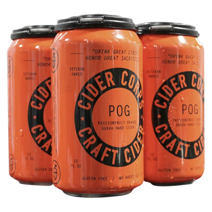 Cider Corps POG 4pk 12oz Can