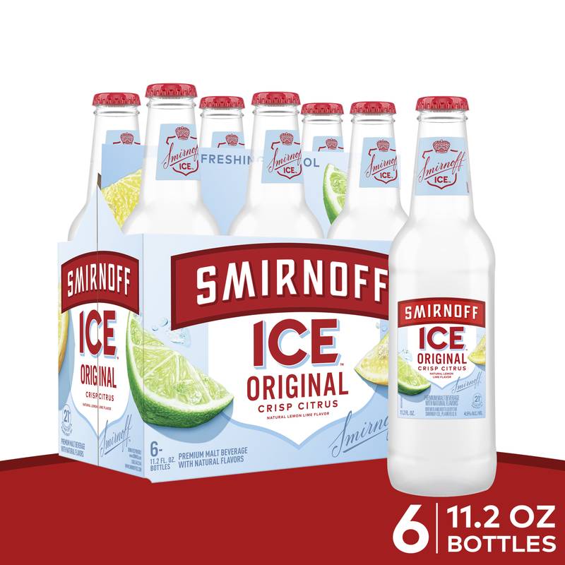 Smirnoff Ice Original 6pk 11.2oz Btl 4.5% ABV