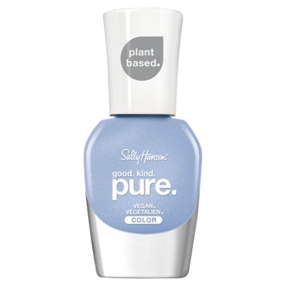 Sally Hansen Good.Kind.Pure. Nail Polish Crystal Blue 0.33oz