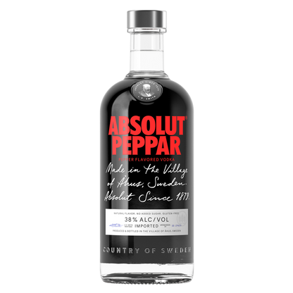 Absolut Peppar Vodka 750ml