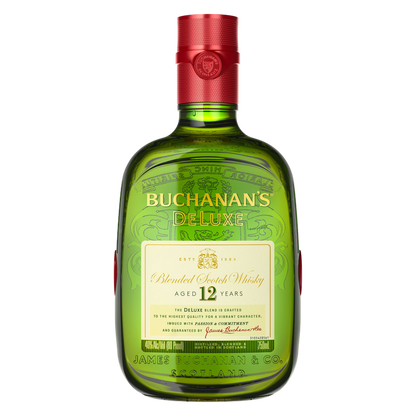 Buchanan's DeLuxe Aged 12 Years Blended Scotch Whisky, 750ml (80 Proof)