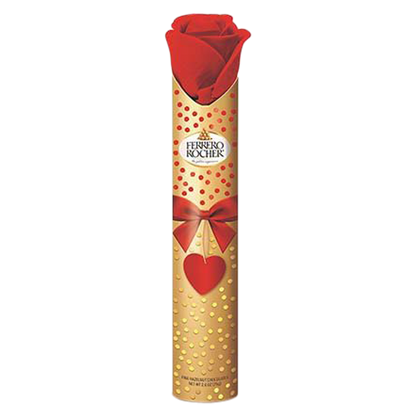 Ferrero Rocher Rose Tube 6pc 2.6oz