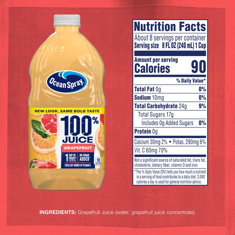 Ocean Spray Grapefruit Juice 60oz