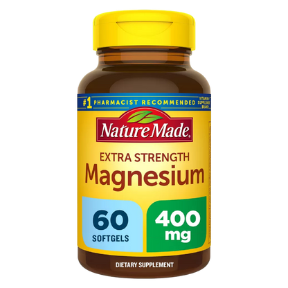 Nature Made 400mg Magnesium Softgels 60 ct