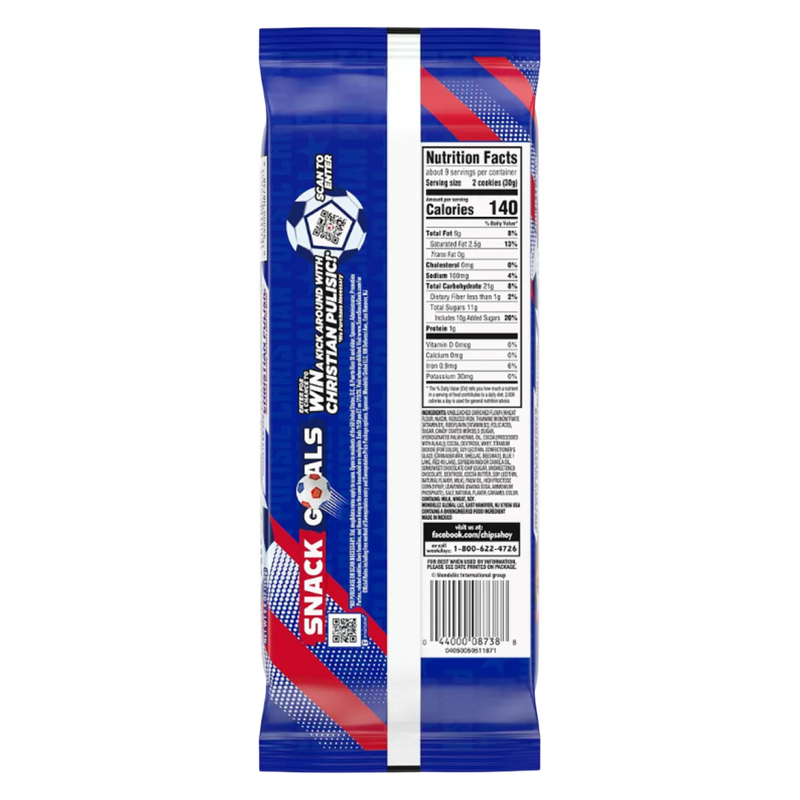 Chips Ahoy! Crunchy, Red White & Blue, 9.5 oz