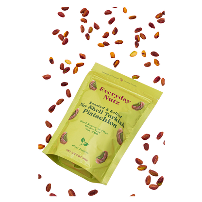 Everyday Nutz Roasted & Salted Pistachios without Shell 5oz
