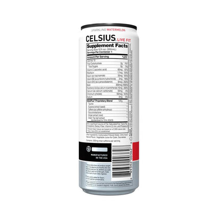 CELSIUS Sparkling Watermelon Essential Energy Drink 12oz Can