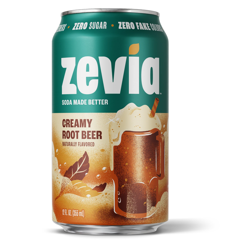 Zevia Root Beer 6pk 12oz Can