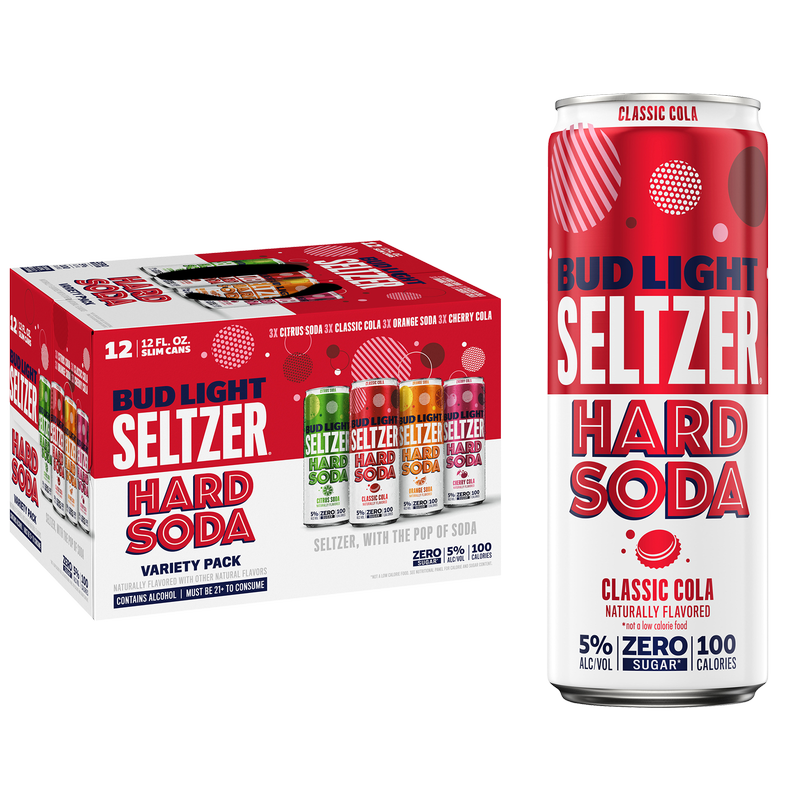 Bud Light Hard Seltzer Hard Soda Variety 12pk 12oz Cans 5 % ABV