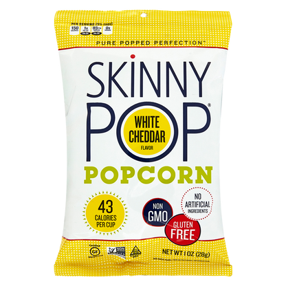 Skinny Pop White Cheddar 1oz