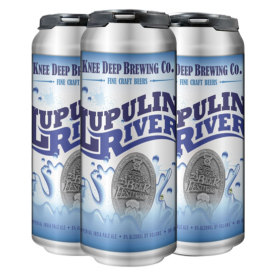 Knee Deep Lupulin River  (4PKC 16 OZ)