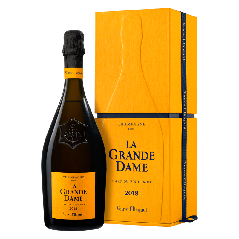 Veuve Clicquot Champagne Brut La Grande Dame W/ Gift Box - Veuve