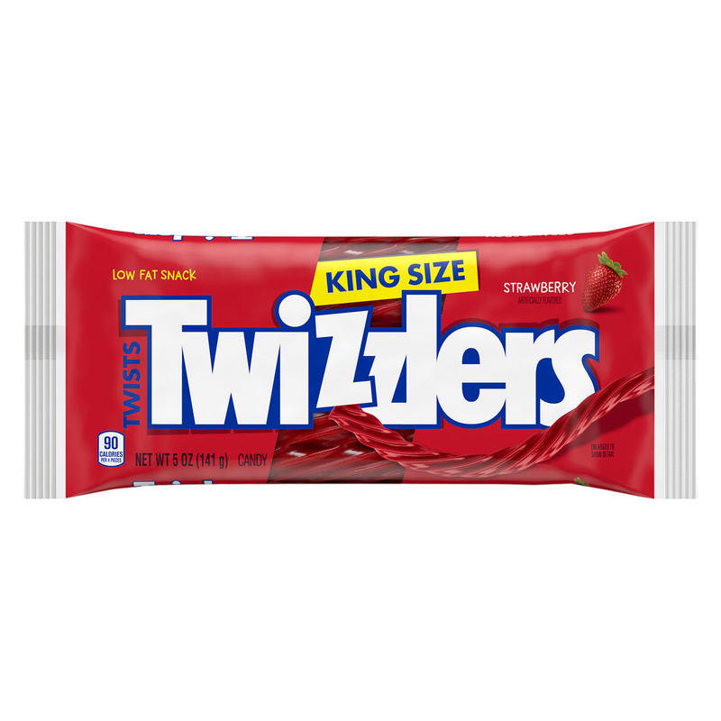 Twizzlers Strawberry Twists King Size 5oz