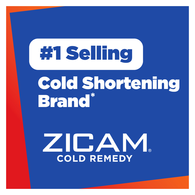 Zicam Zinc Cold Remedy RapidMelts Quick-Dissolve Tablets Citrus Flavor 25ct