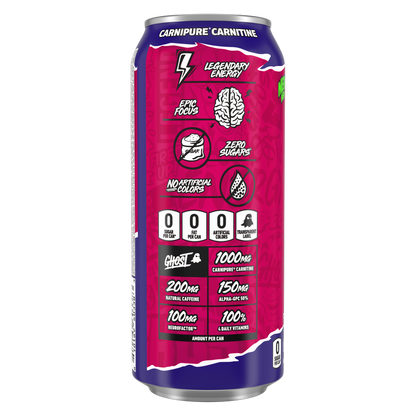 GHOST Energy Zero Sugar Welch's Grape-Cranberry 16oz Can