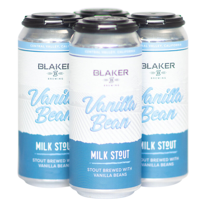 Blaker Brewing Vanilla Bean Milk Stout (4PKC 16 OZ)