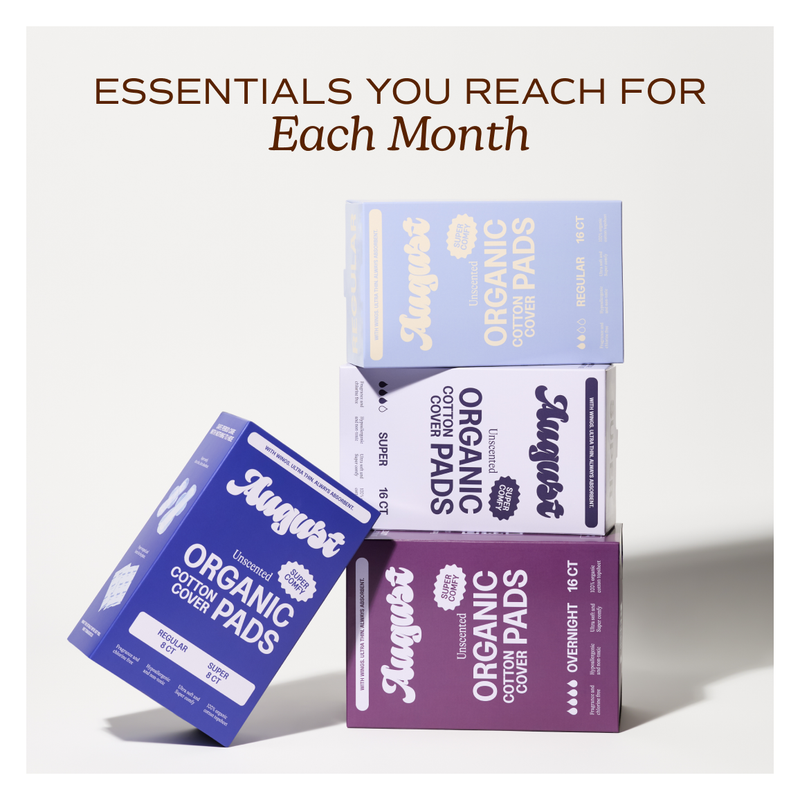 August Combo Regular & Super Pads, 16ct