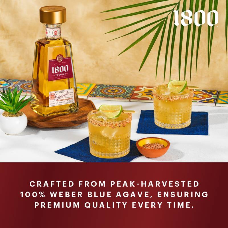 1800 Tequila Reposado 375ml (80 Proof) - 1800 – BevMo!