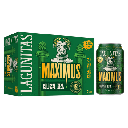 Lagunitas Maximus IPA 12pk 12oz Can 9% ABV - Lagunitas – BevMo!