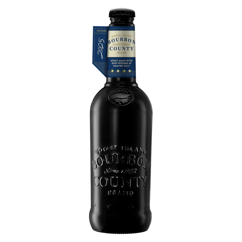 Goose Island Bourbon County Double Barrel Stout 2025 Heaven Hill 16.9oz Bottle