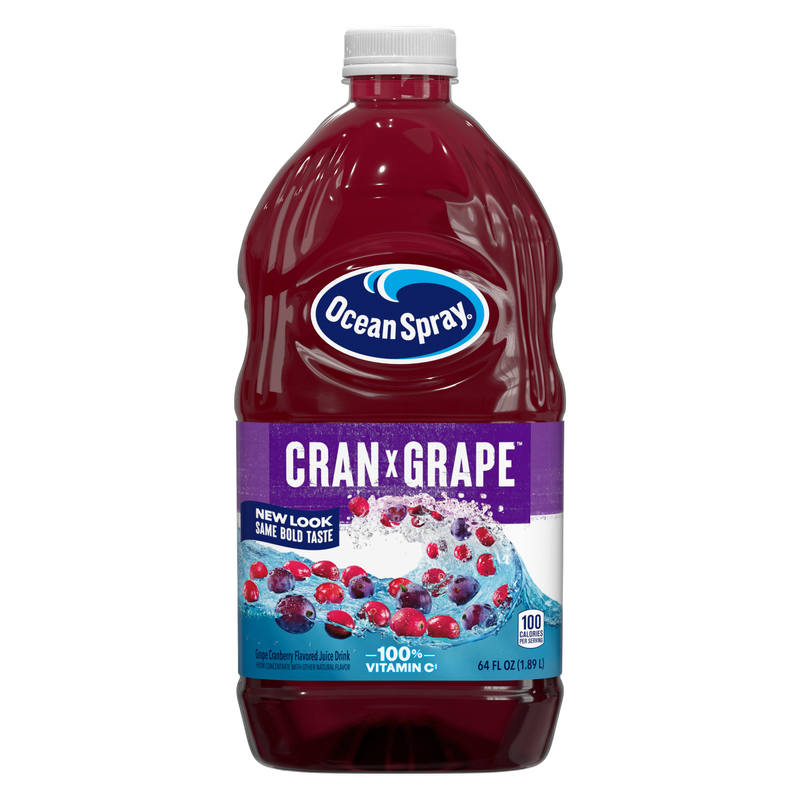 Ocean Spray Cran Grape Juice 64oz Btl