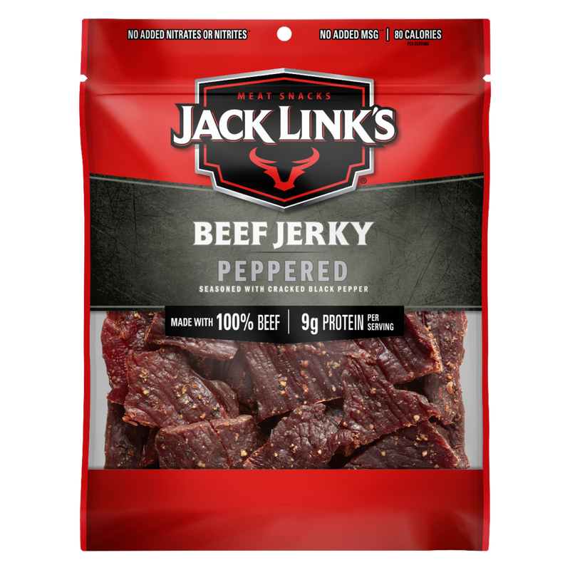 Jack Link's Peppered Beef Jerky, 3.25oz