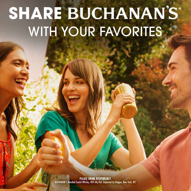 Buchanan's DeLuxe Aged 12 Years Blended Scotch Whisky, 50 mL (80 Proof)