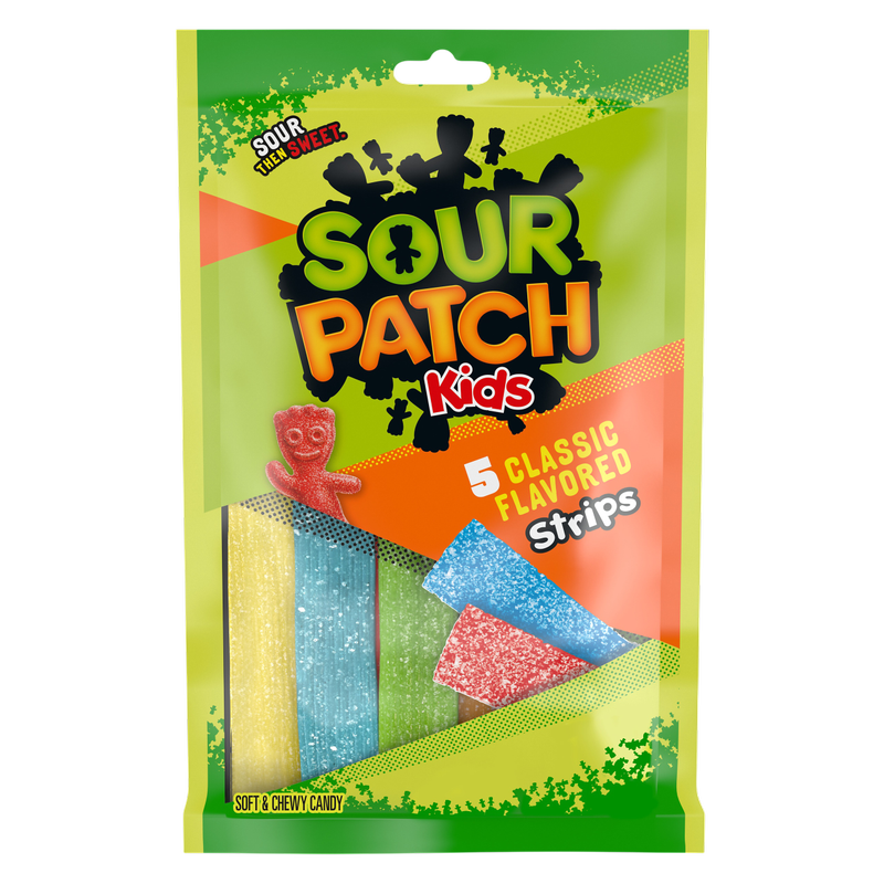 Sour Patch Kids Flavor Strips, 3.5oz