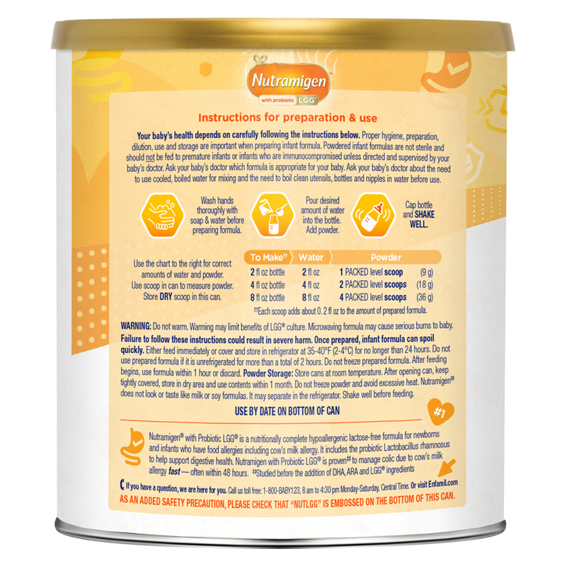 Enfamil Nutramigen with Enflora LGG Formula Powder 12.6oz