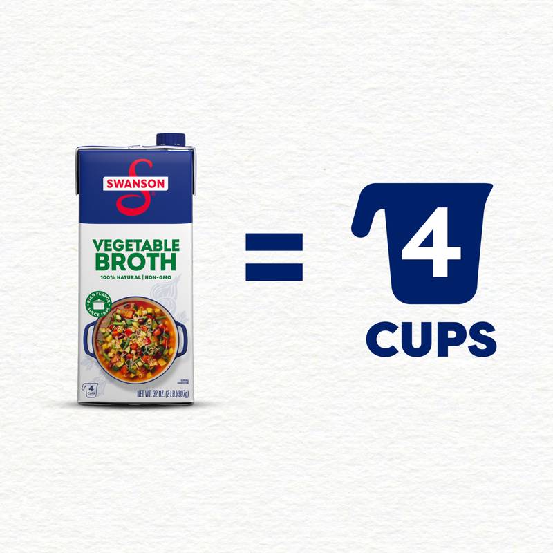 Swanson Vegetable Broth, 32 fl. oz.