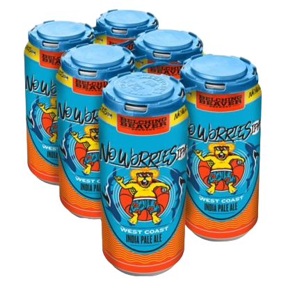 Belching Beaver No Worries Ipa (6Pkc 16 Oz)