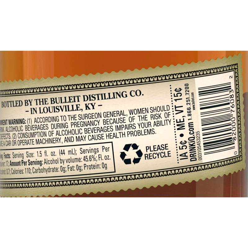 Bulleit 10 Yr Bourbon 750 Ml - Bulleit – BevMo!