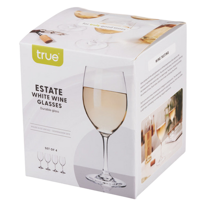 TRUE White Wine Stemmed 4pk