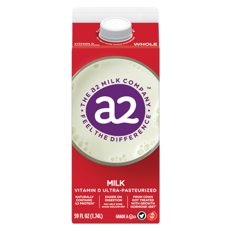 a2 Whole Milk 59oz Ctn