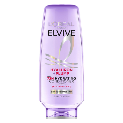 L'Oreal Conditioner, Hyaluron Plump Hydrating, for Dry Hair, 12.6oz
